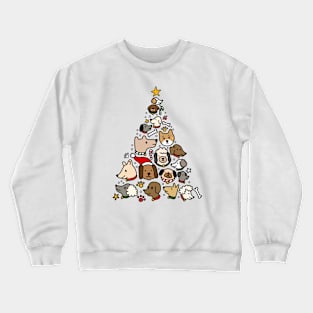 Christmas Cute Dog Loving Holidays Crewneck Sweatshirt